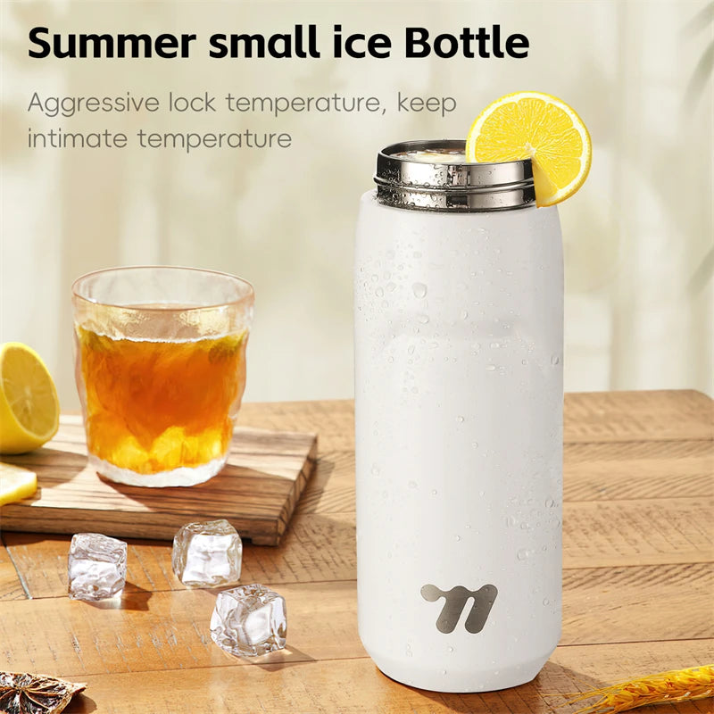 WEST BIKING Insulated Cycling Water Bottle Cold Keep 304 Stainless Steel Vacuum Flask Dual Lid For Road Mountain Bike Hydration